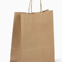 Sac d’Emballage Écologique en Kraft Naturel